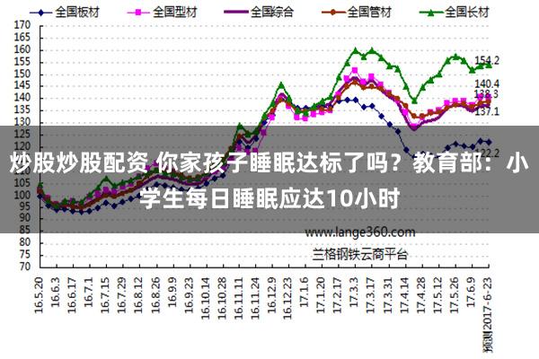 炒股炒股配资 你家孩子睡眠达标了吗？教育部：小学生每日睡眠应达10小时