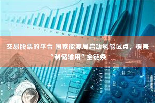 交易股票的平台 国家能源局启动氢能试点，覆盖“制储输用”全链条